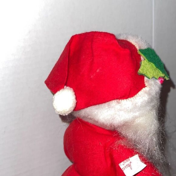Vintage Annalee Christmas 18” Poseable Santa HANDPAINTED USA - Picture 7 of 15
